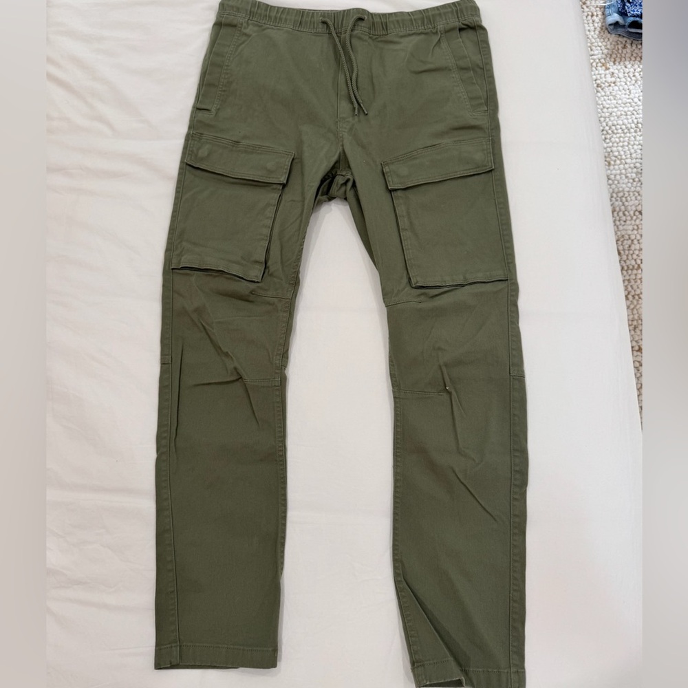 H&M Men's Green Cargo Pants